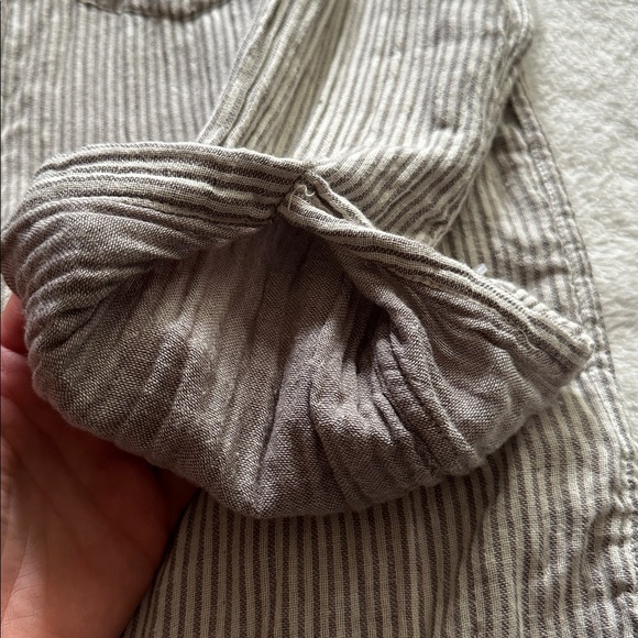 Sundry pinstripe gauze button down - Picture 11 of 12